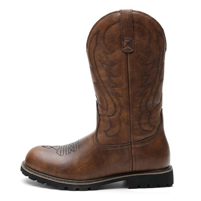 Vintage Fashion For Mens - Fashion Designer Goth Men's Cowboy Boots