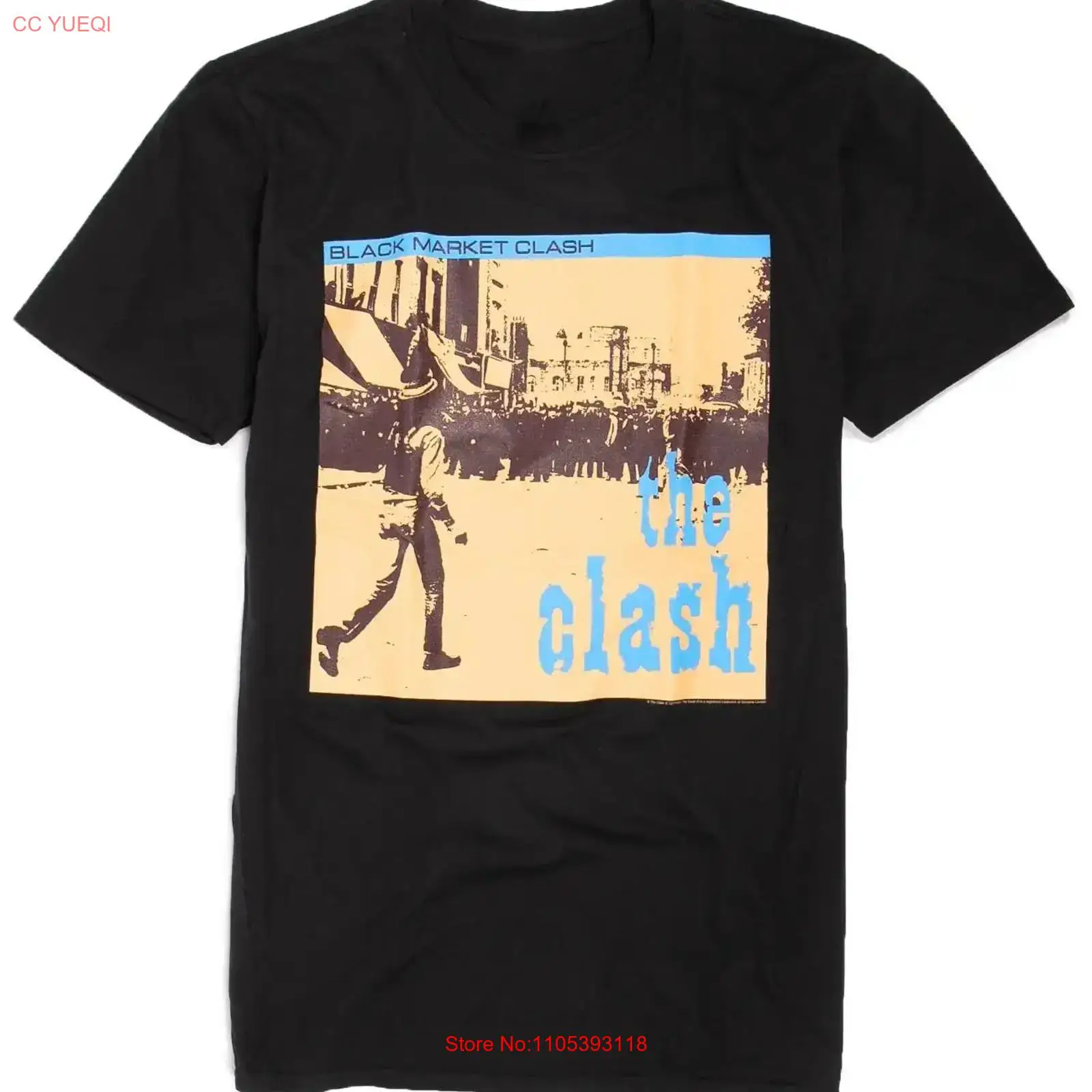 Vintage Fashion Market - Rare The Clash T Shirt Black