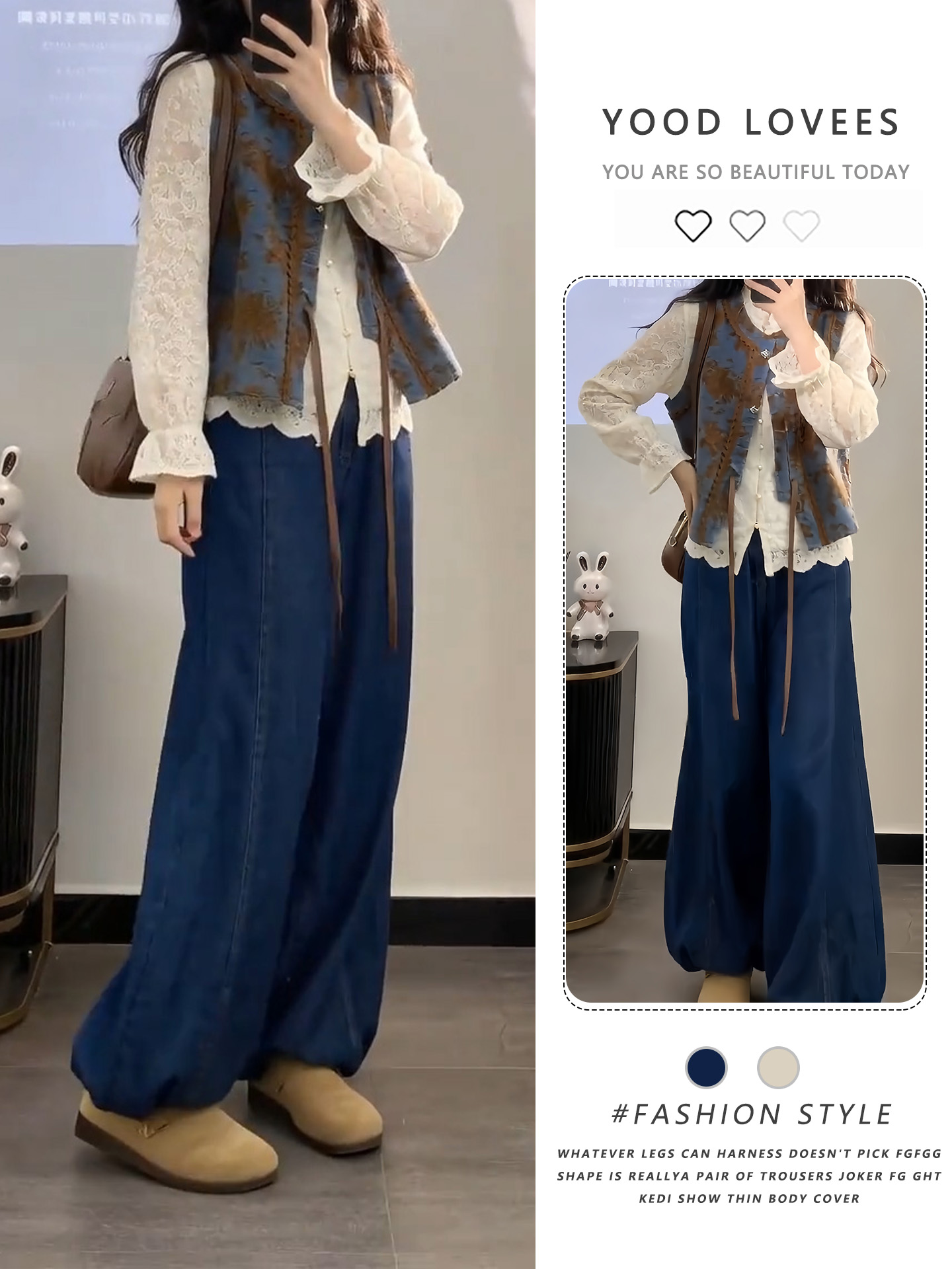 Vintage Fashion Plus Size - Spring Autumn Vintage Design plus Size