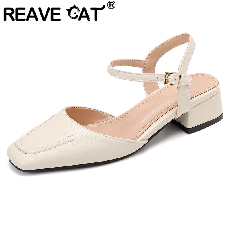Vintage Fashion Plus Size - REAVE CAT 2025 Female Sandals Square