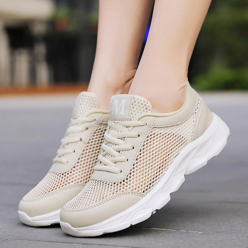 Vintage Fashion Online Store - Summer Breathable Sneakers Women Mesh Women's