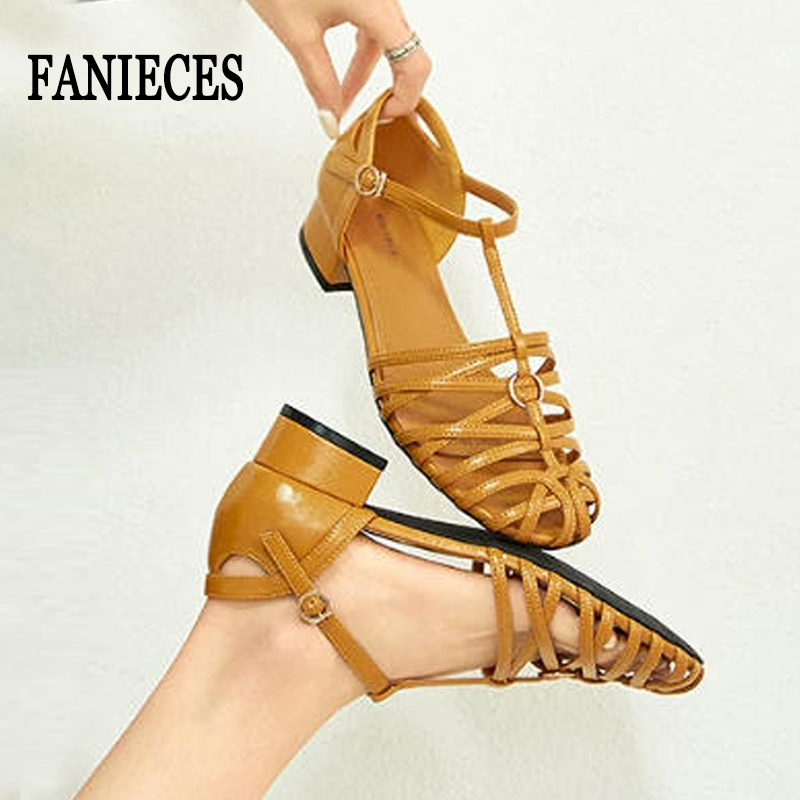 Vintage Fashion Plus Size - Plus Size Women Roman Sandals Woven