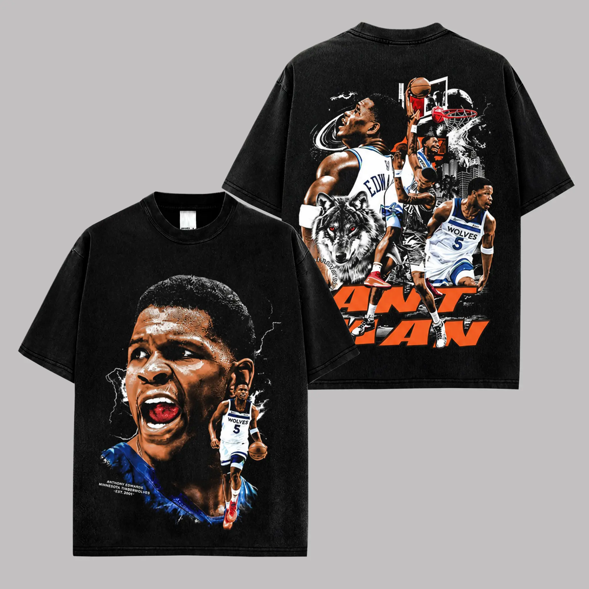 Vintage Fashion Enthusiasts - Vintage Basketball Graphic Oversized T-Shirt Retro