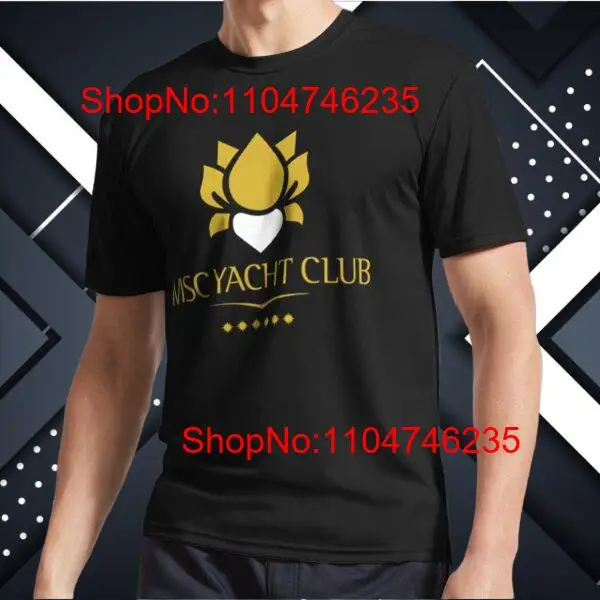 Vintage Yacht Fashion - NEW MSC Yacht Club Logo Funny