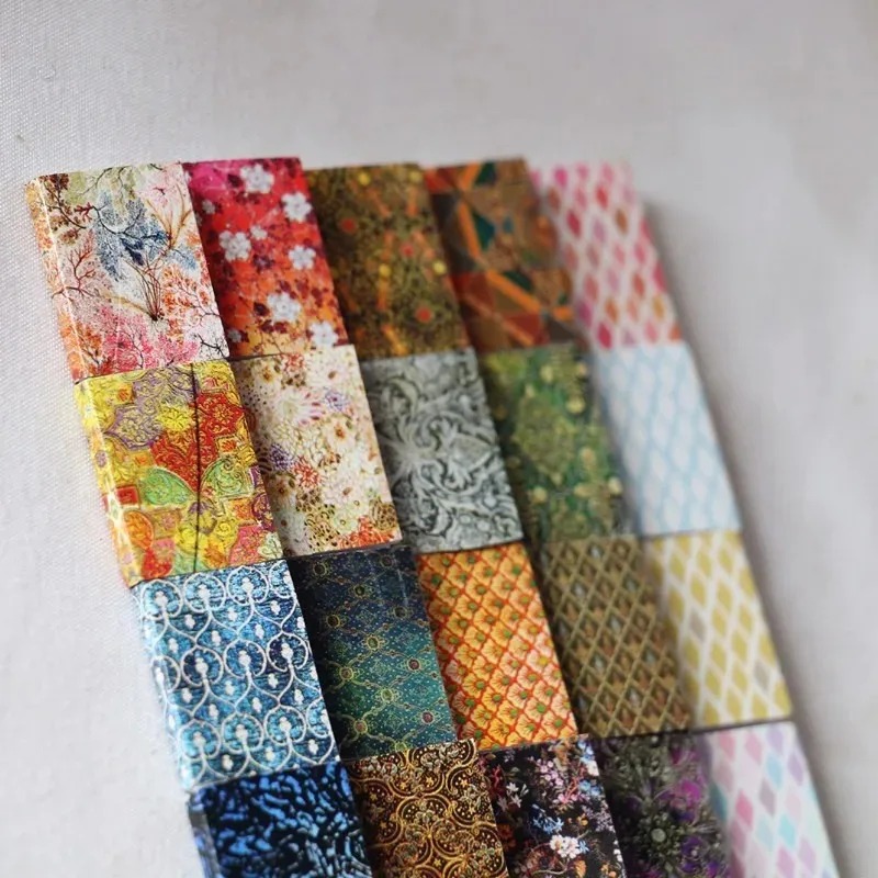 Vintage Fashion Coloring Book - 4Pcs 1:12 Scale Mini Colorful Books