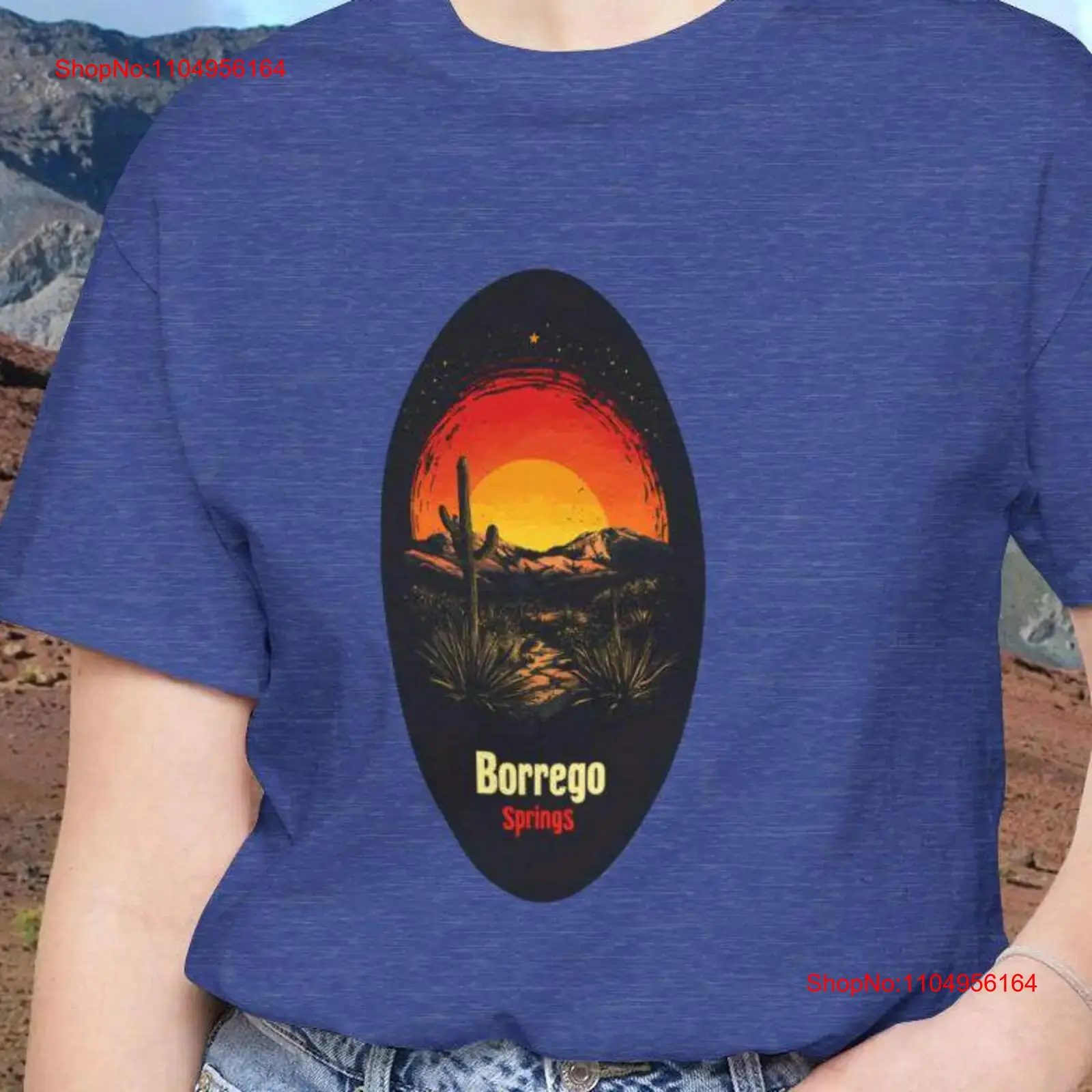 Vintage Fashion Watches - Borrego Springs T Shirt desert sky