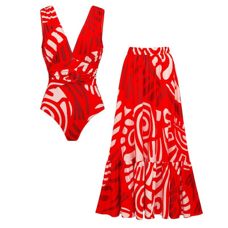 Vintage Fashion Rings For Women - Flaxmaker Sexy Deep V Neck Summer
