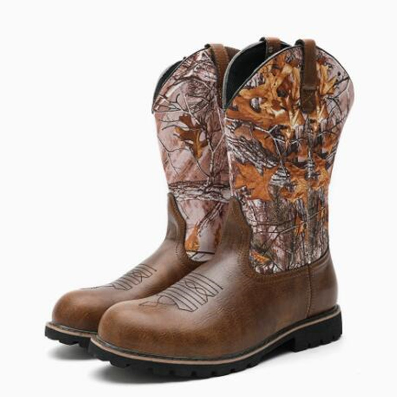 Vintage Fashion For Mens - Men's Boots Classic Handmade Embroidery Leather