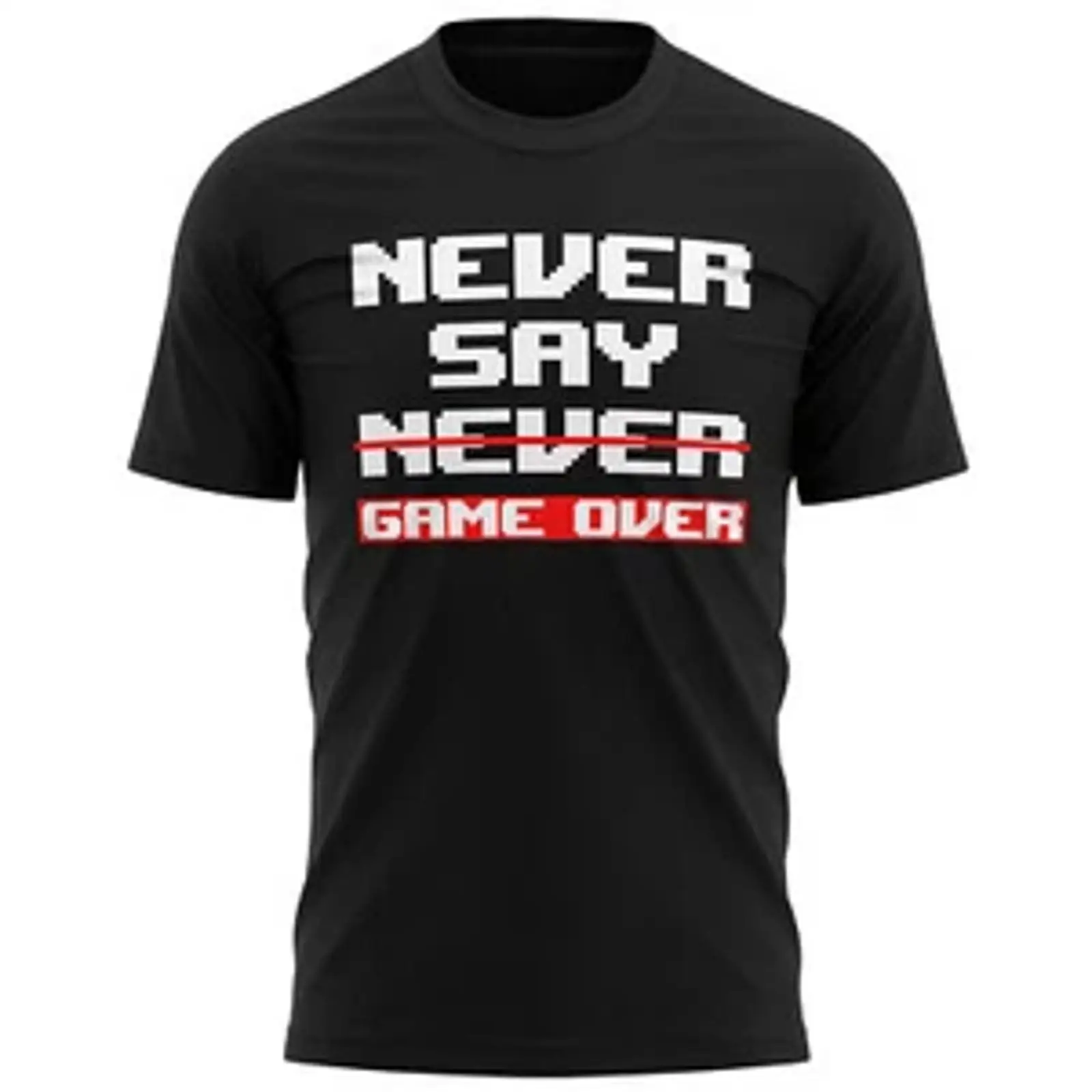 Vintage Fashion Herren - Herren T Shirt Never Say Game