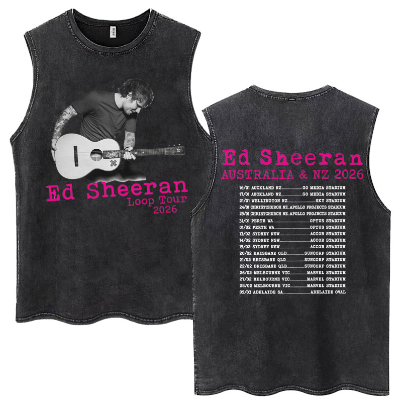 Vintage Fashion Australia - Vintage Washed Ed Sheeran Loop Tour