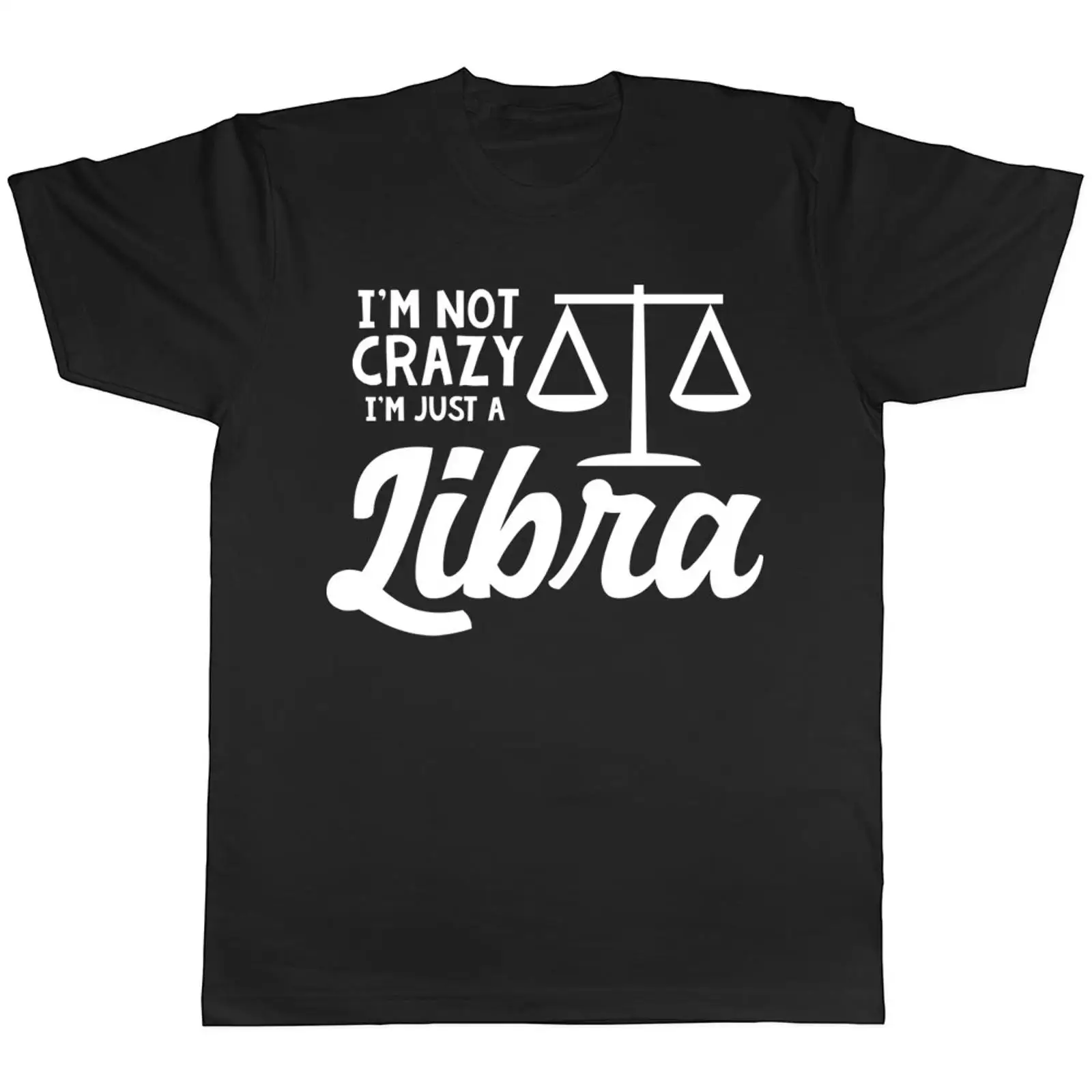 Vintage Fashion Herren - I'm Not Crazy Just a Libra