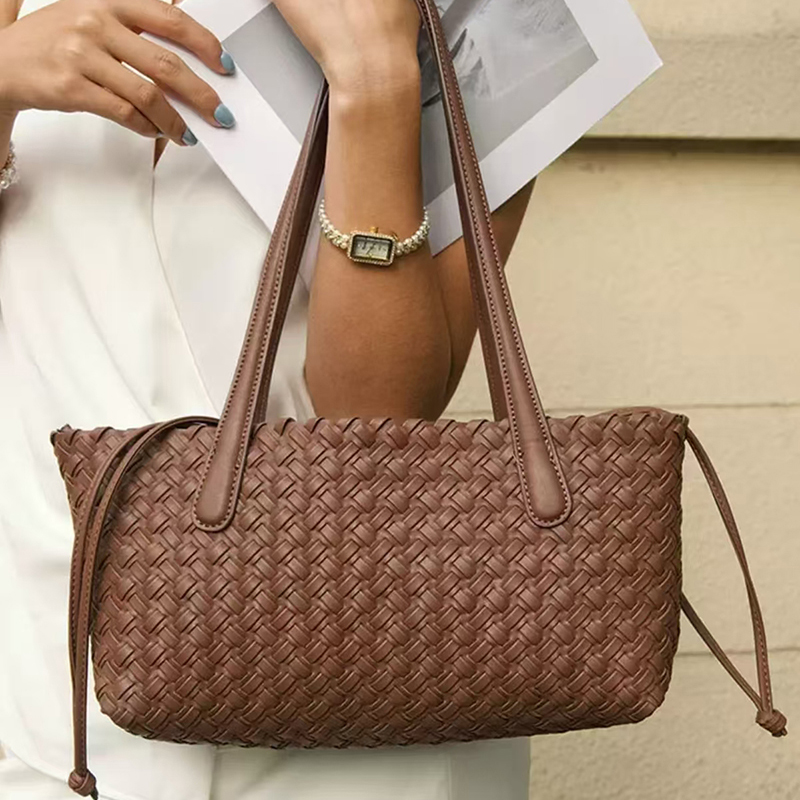Vintage Fashion Market - Hollow Woven Crossbody Shoulder Bagt,Women Rope