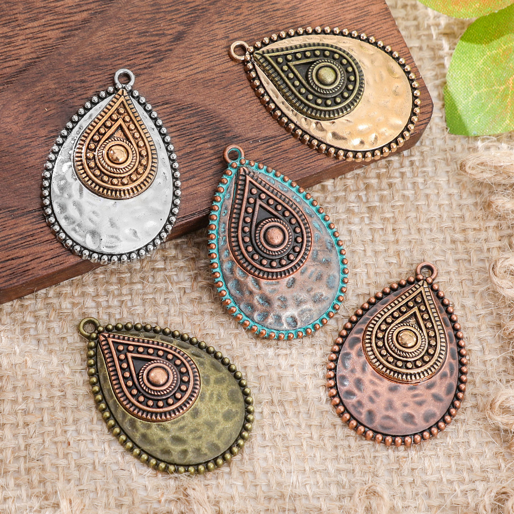 Vintage Fashion Nova - Retro Vintage Ethnic Bohemia Teardrop Pendants