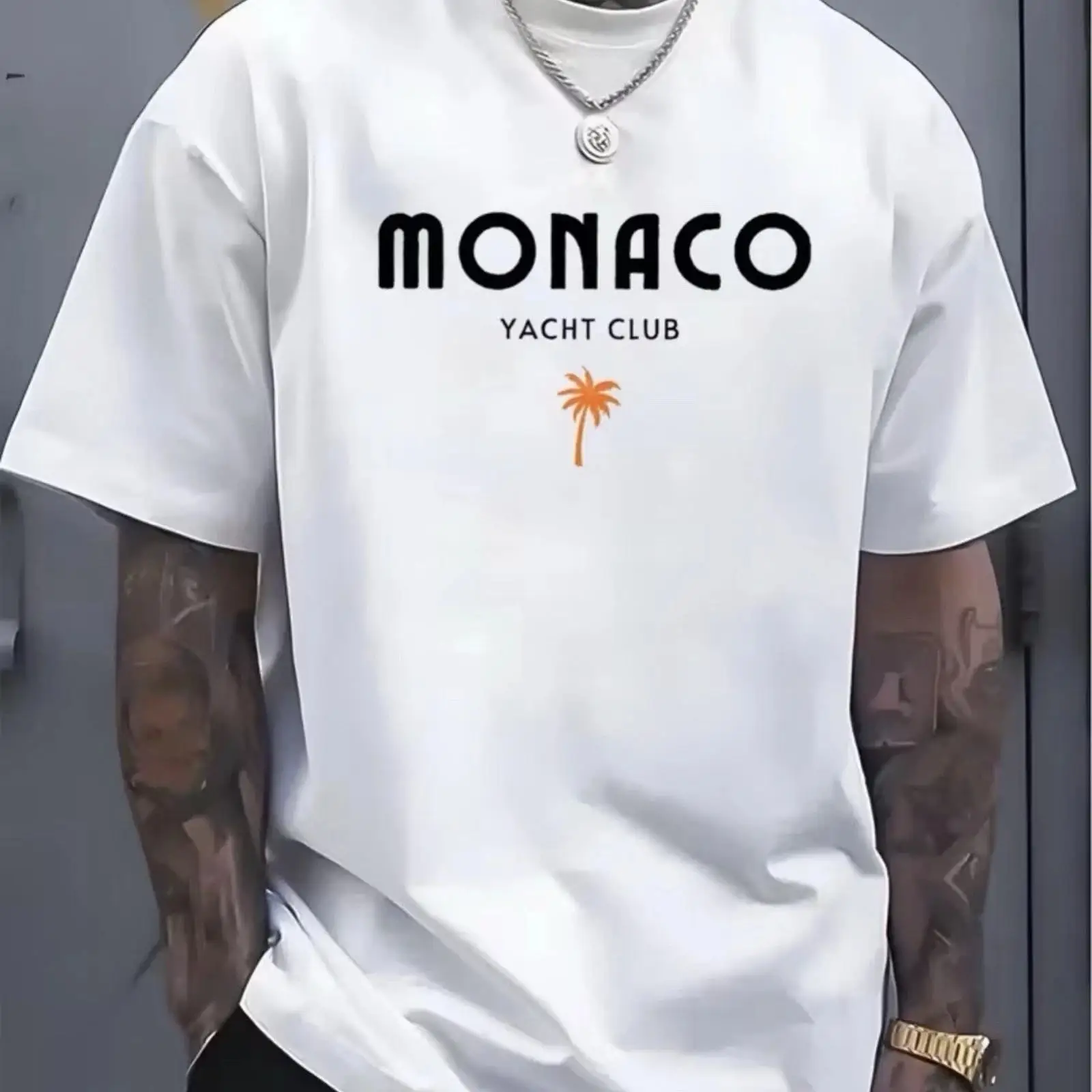 Vintage Yacht Fashion - Monaco Yacht Club Premium T Shirt