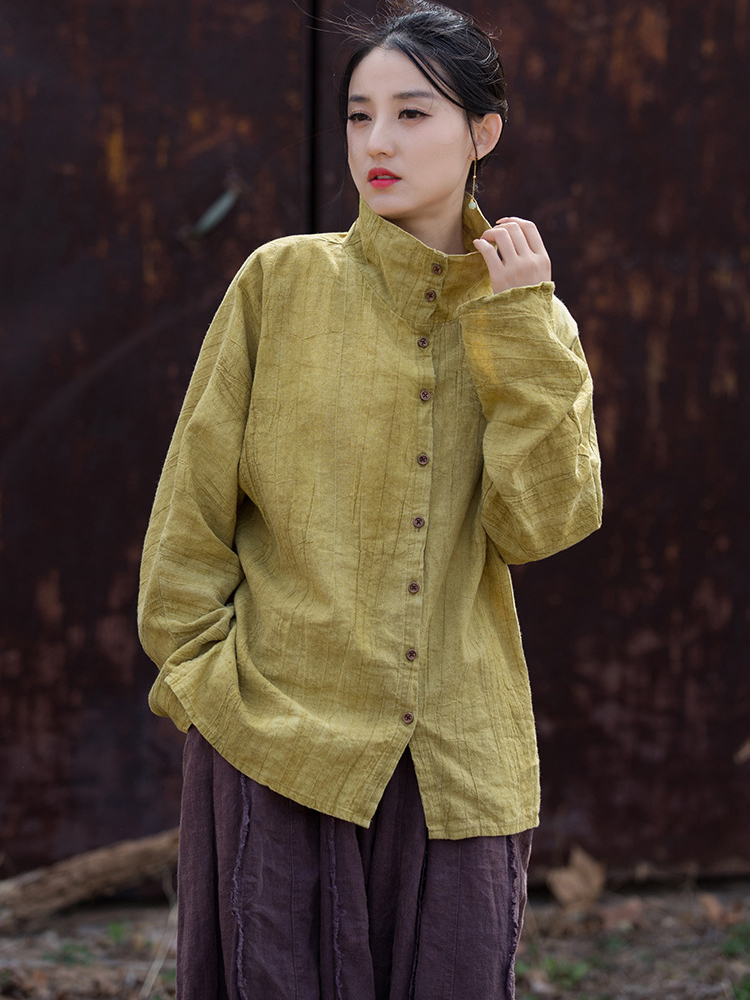 High Quality Cotton Linen Shir - Tie Dye Shirt Vintage 评论和价格