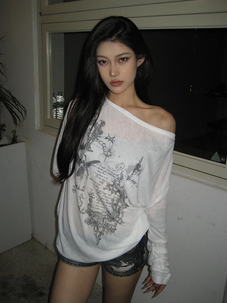 Yedinas Korean Fashion Graphic - Tie Dye Shirt Vintage 评论和价格