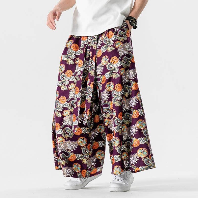 Japanese Samurai Pants Men's W - Retro Track Pant 评论和价格