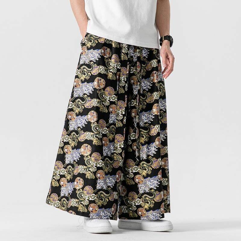 Japanese Samurai Pants Men's W - Retro Track Pant 评论和价格