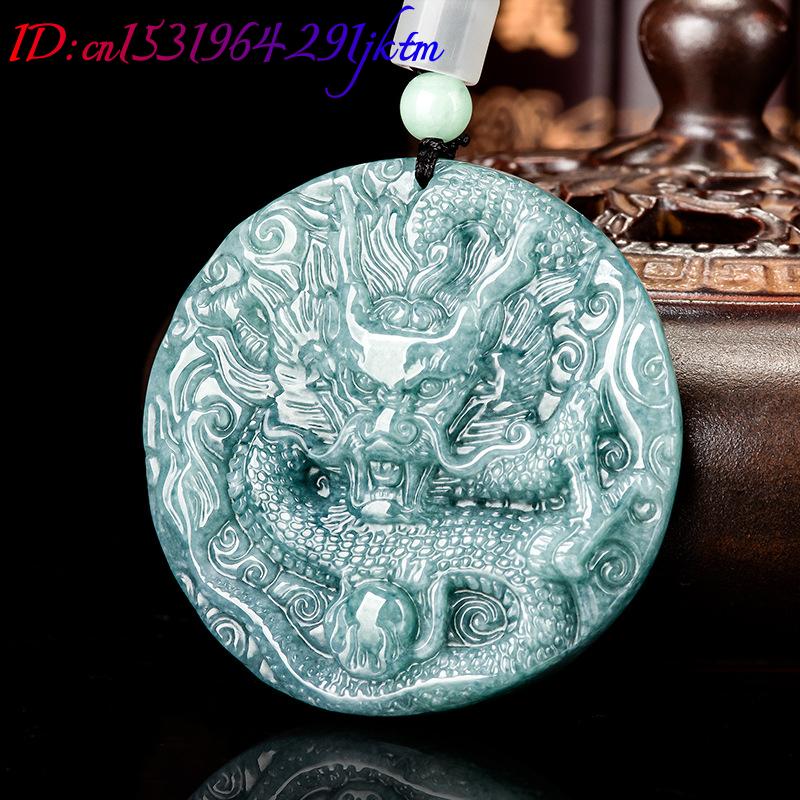 Burmese Jadeite Dragon Pendant - Usa Vintage Fashion 评论和价格