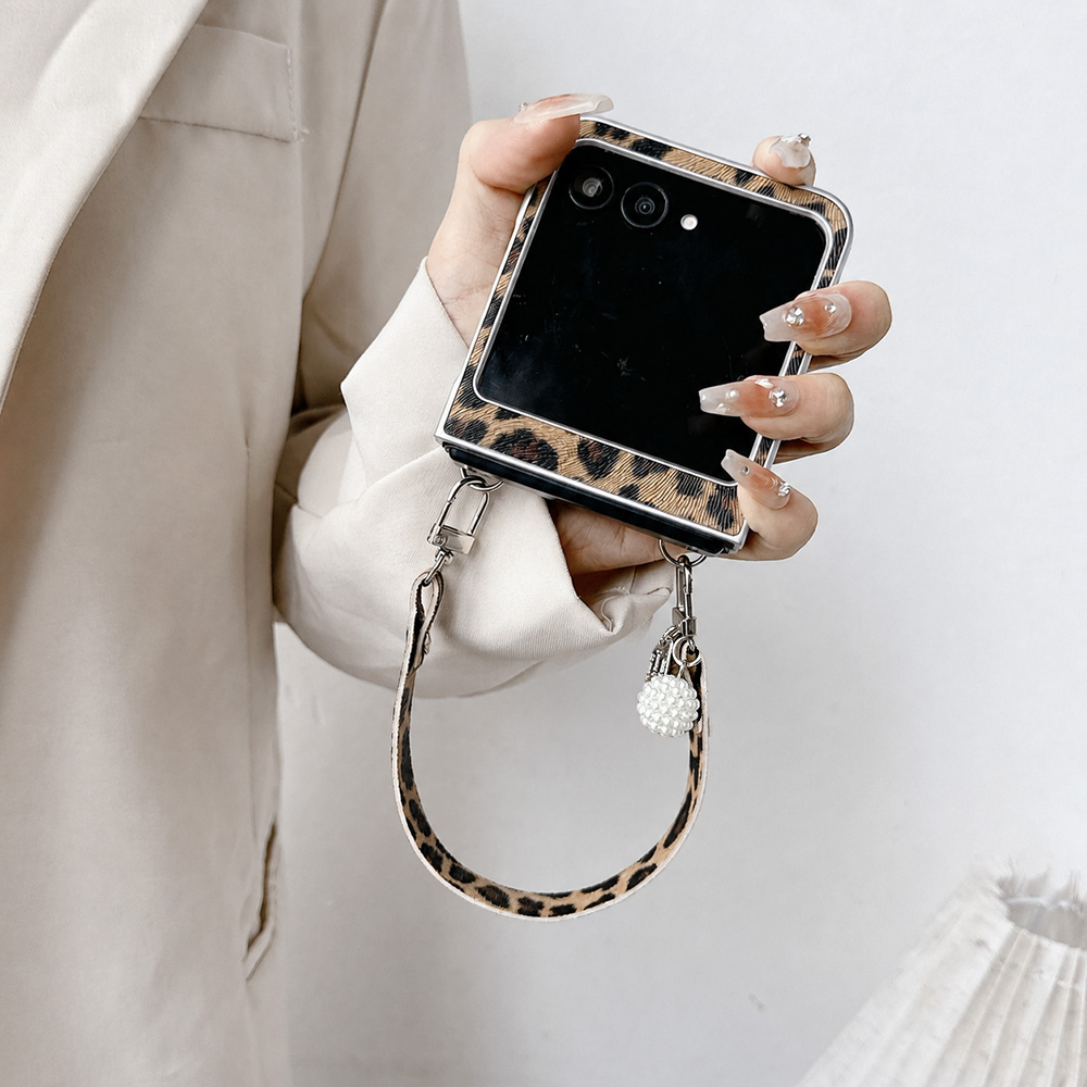Leopard Print Folding Flip Pho - Vintage Fashion Accessories 评论和价格
