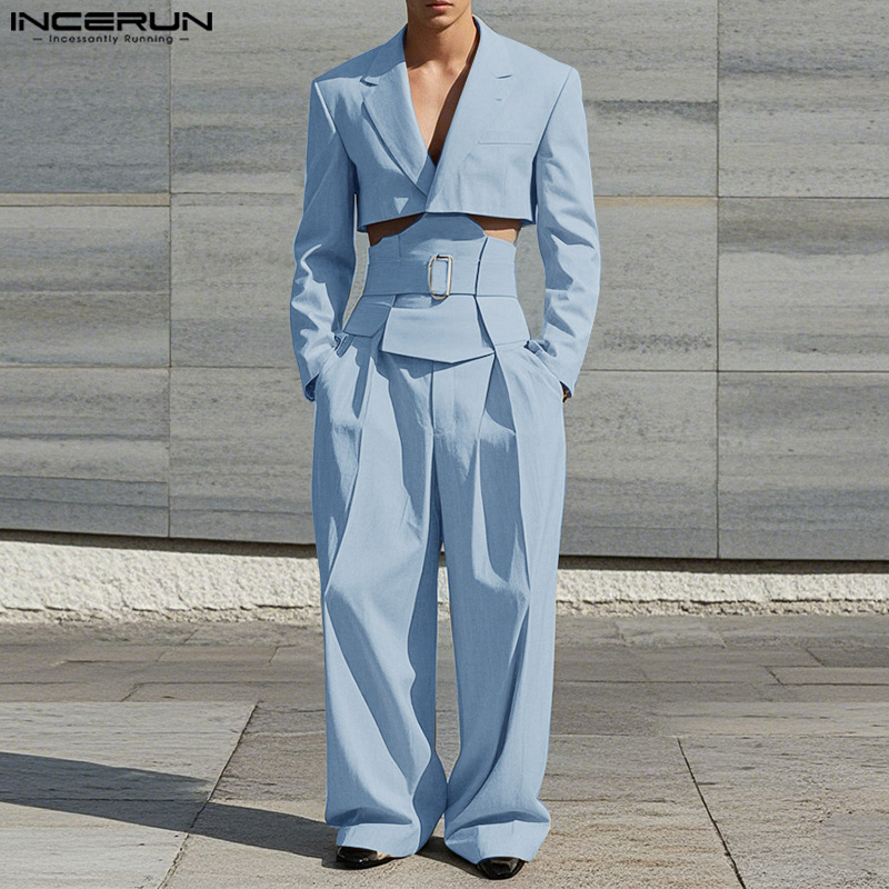 INCERUN 2025 American Style Fa - Retro Track Pant 评论和价格