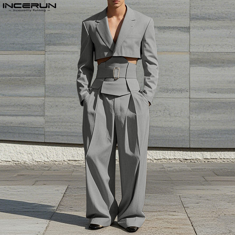 INCERUN 2025 American Style Fa - Retro Track Pant 评论和价格