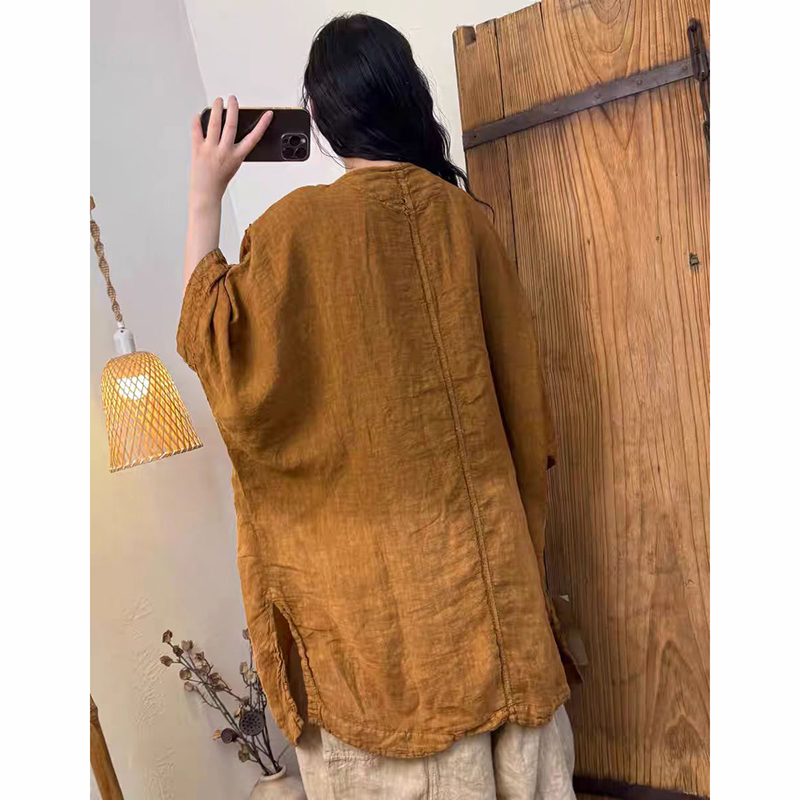Summer New Arts Style Women Ba - Tie Dye Shirt Vintage 评论和价格