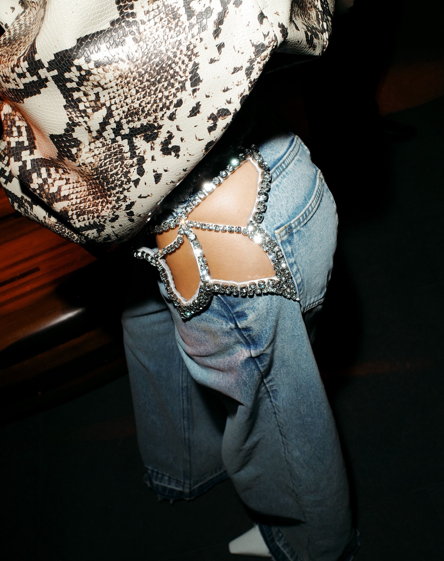 American Retro Star Ripped Jea - Retro Track Pant 评论和价格