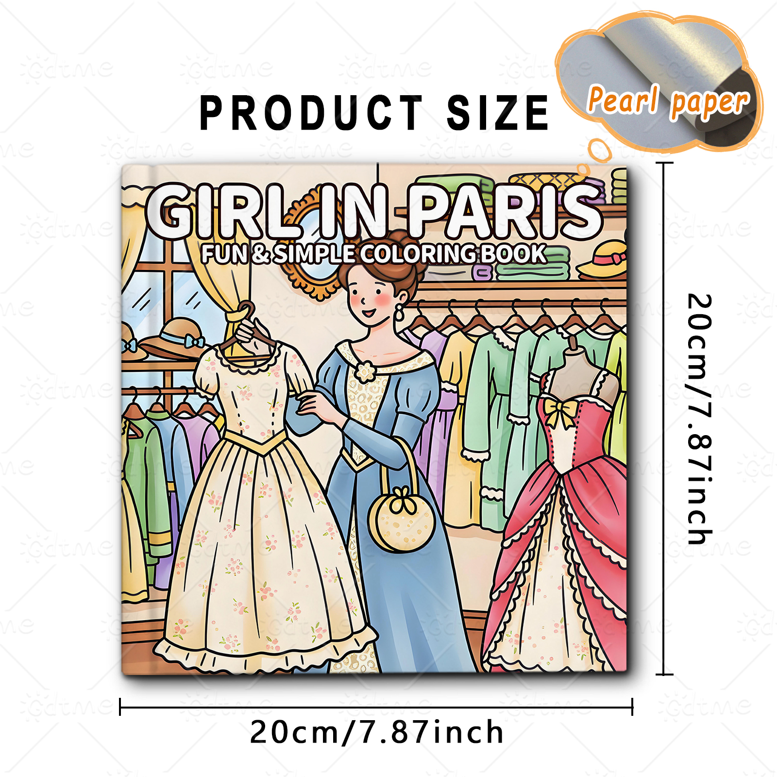 Paris Ladies Vintage Clothing  - Vintage Fashion Coloring Book 评论和价格