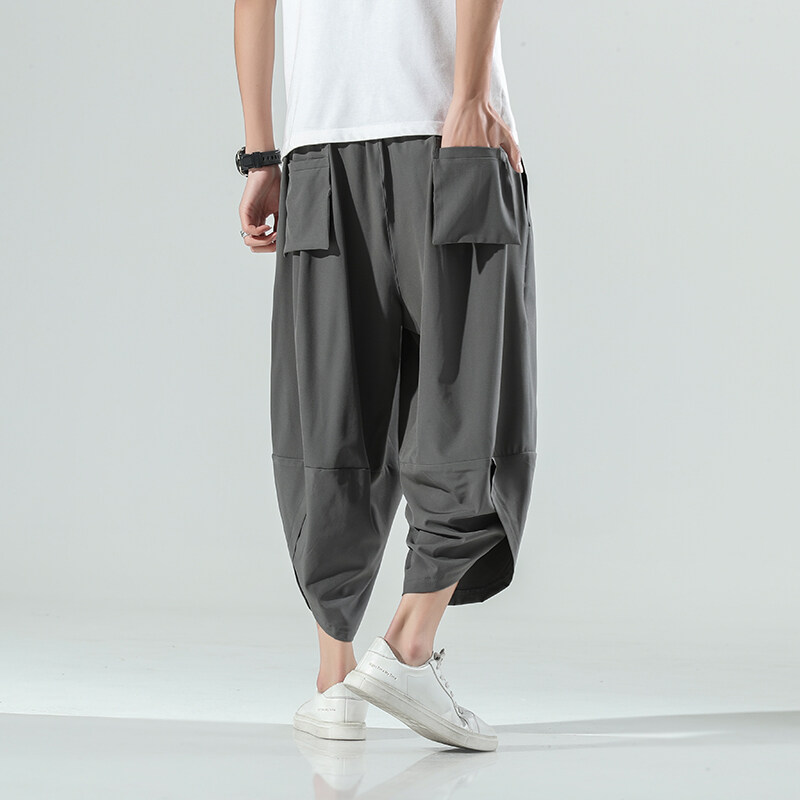 2025 Summer Men Chinese Style  - Retro Track Pant 评论和价格