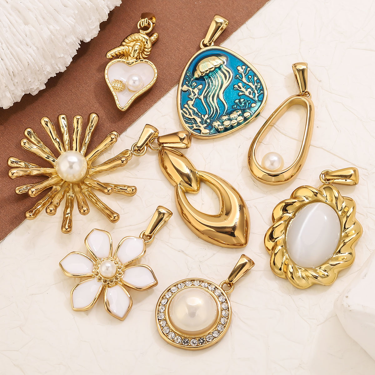 1Pcs 18K Gold Plated Stainless - Vintage Fashion Nova 评论和价格
