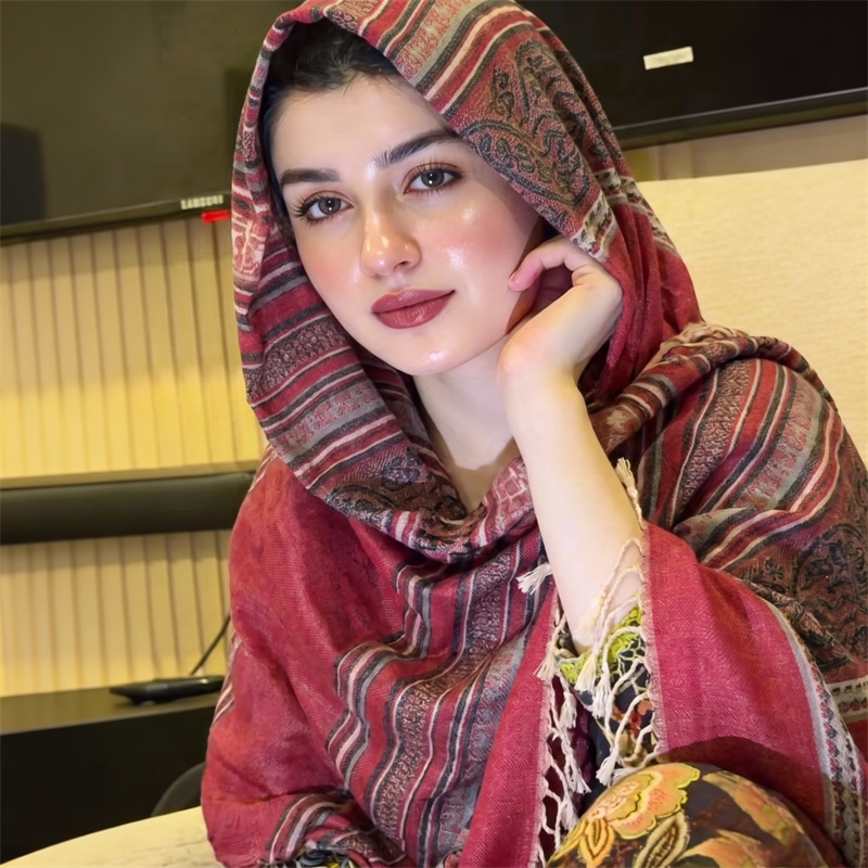 Vintage Paisley Print Hijab Fa - Vintage Fashion For Women 评论和价格