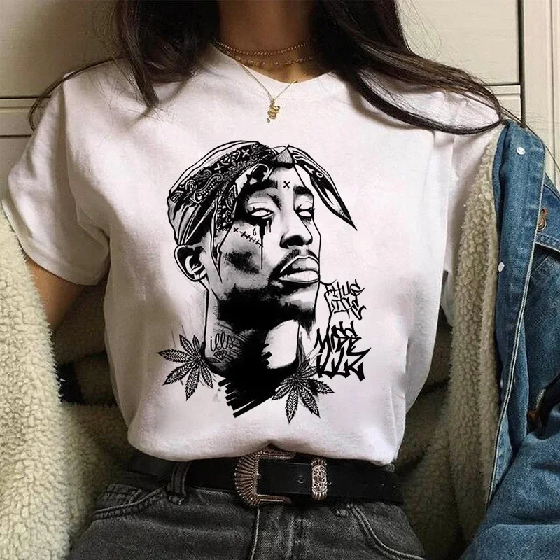 TUPAC Streetwear Harajuku T Sh - Tie Dye Shirt Vintage 评论和价格