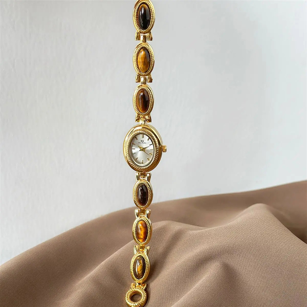 Women's Gold Watch Vintage Bro - Vintage Fashion Watches 评论和价格