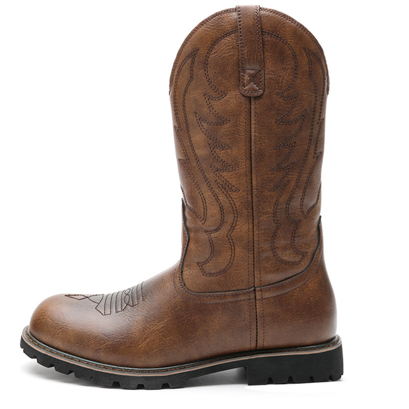Large Size 48 Men's Boots Clas - Vintage Fashion For Mens 评论和价格