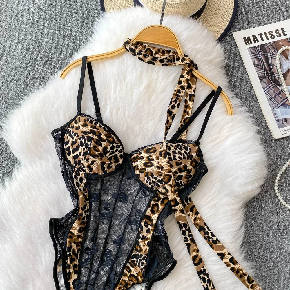 Women Hotsweet V-neck Leopard  - Vintage Fashion For Women 评论和价格