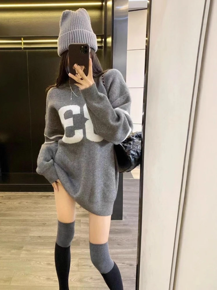 Y2K Vintage Knitted Sweater Wo - Usa Vintage Fashion 评论和价格