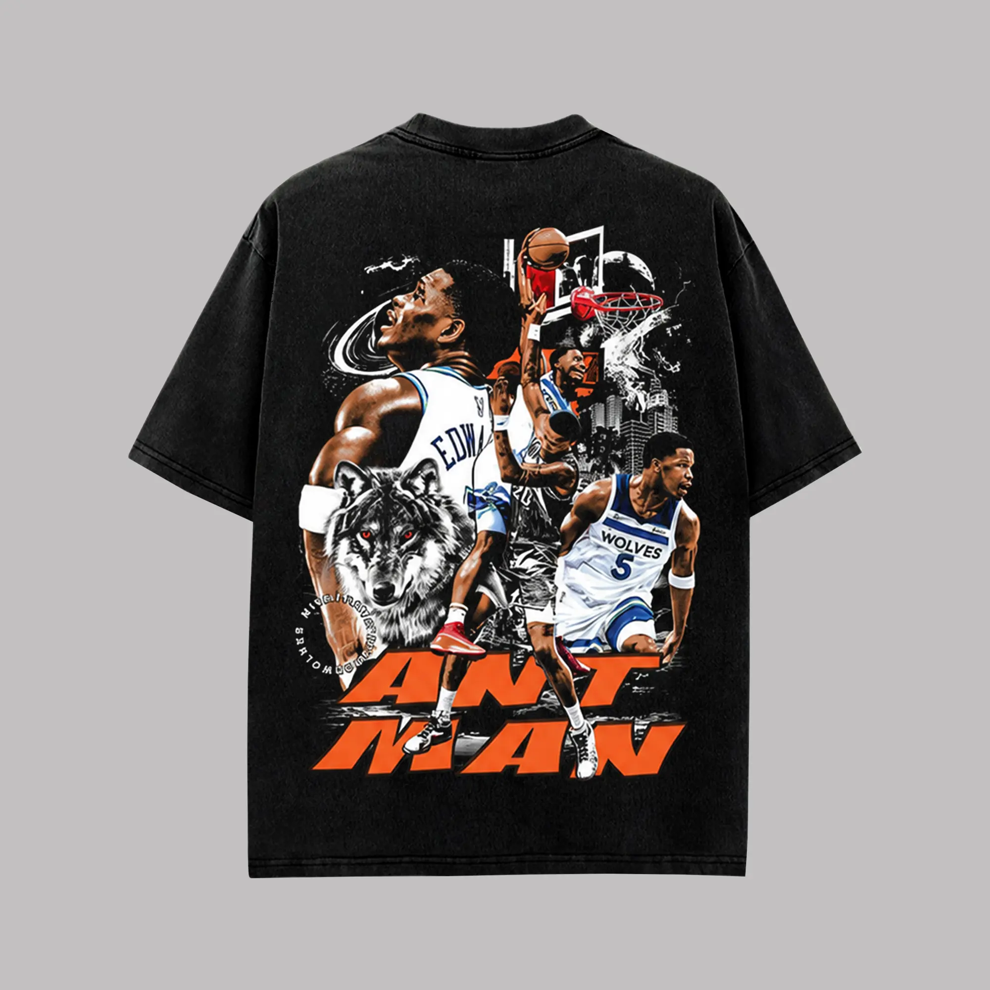 Vintage Basketball Graphic Ove - Vintage Fashion Enthusiasts 评论和价格