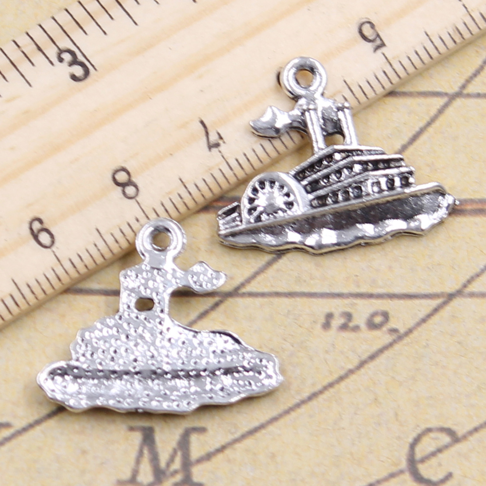 15pcs Charms Speedboat Yacht M - Vintage Yacht Fashion 评论和价格