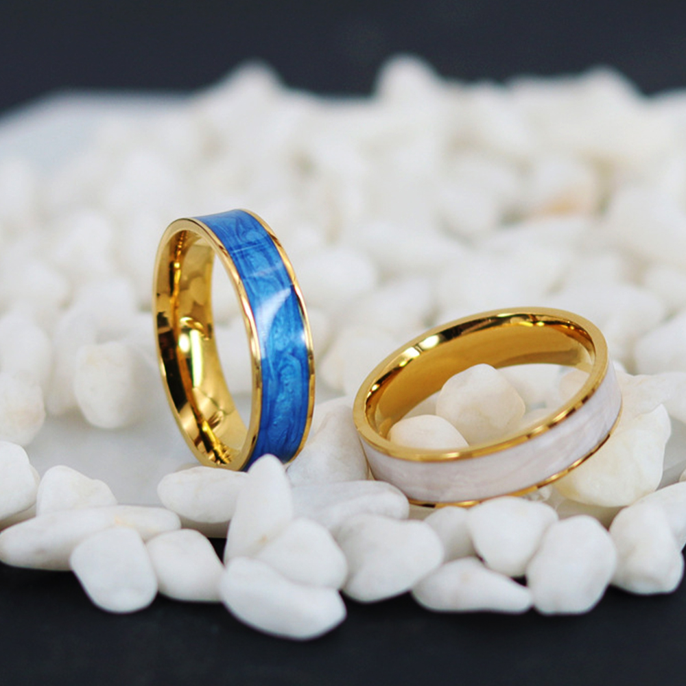 New Vintage Colorful Drip Whit - Vintage Fashion Rings For Women 评论和价格