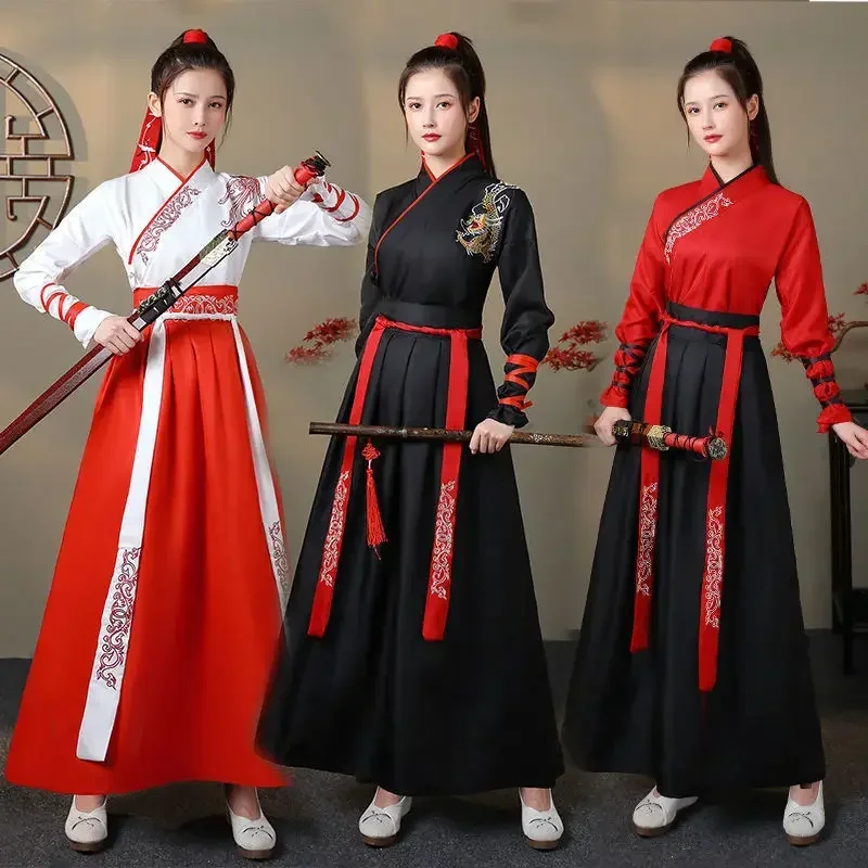 Modern Hanfu Women Top Skirt 2 - Vintage Fashion For Mens 评论和价格