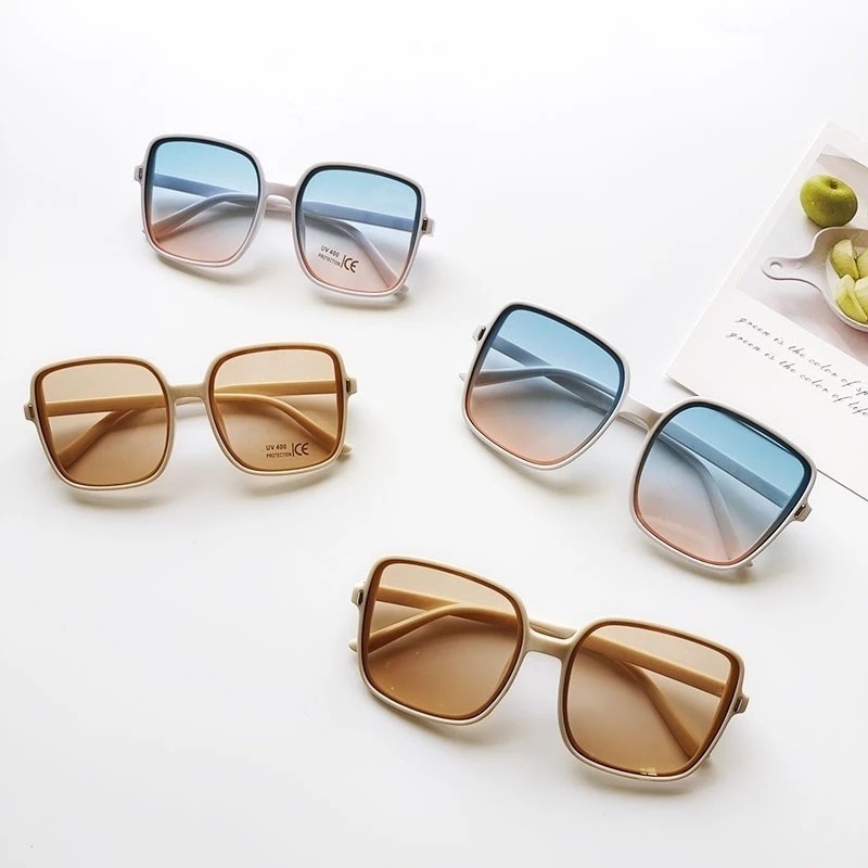 Vintage Oversized Square Sungl - Vintage Fashion Images 评论和价格