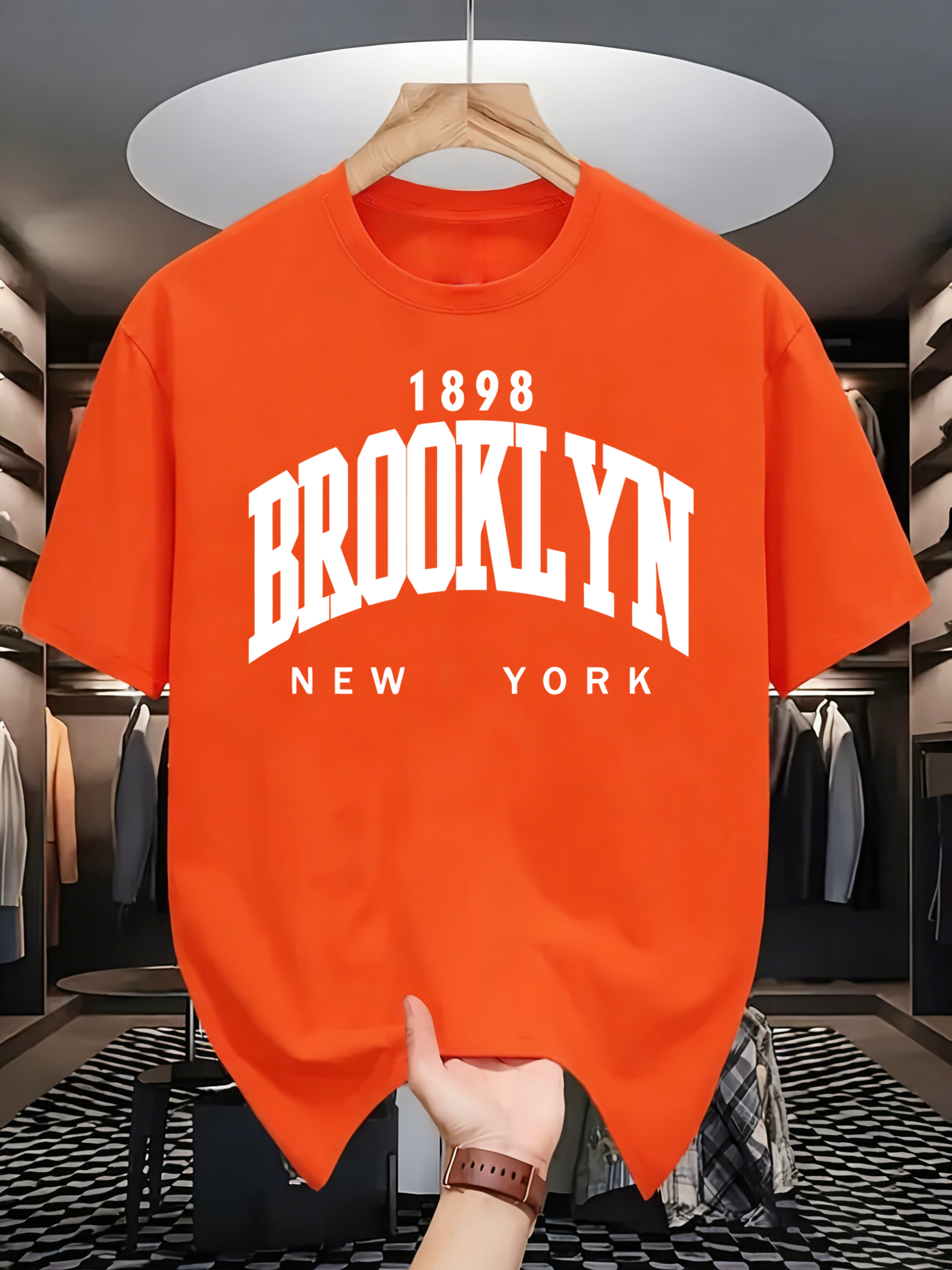 Brooklun New York Letter Print - Vintage Fashion New York 评论和价格