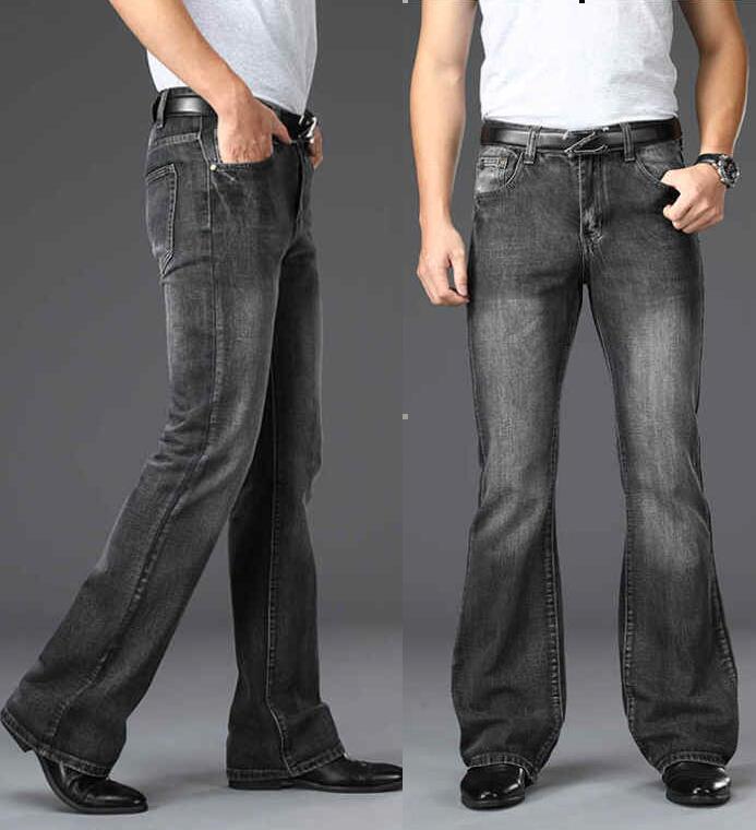 Men's Flared Jeans Loose Men B - Retro Track Pant 评论和价格