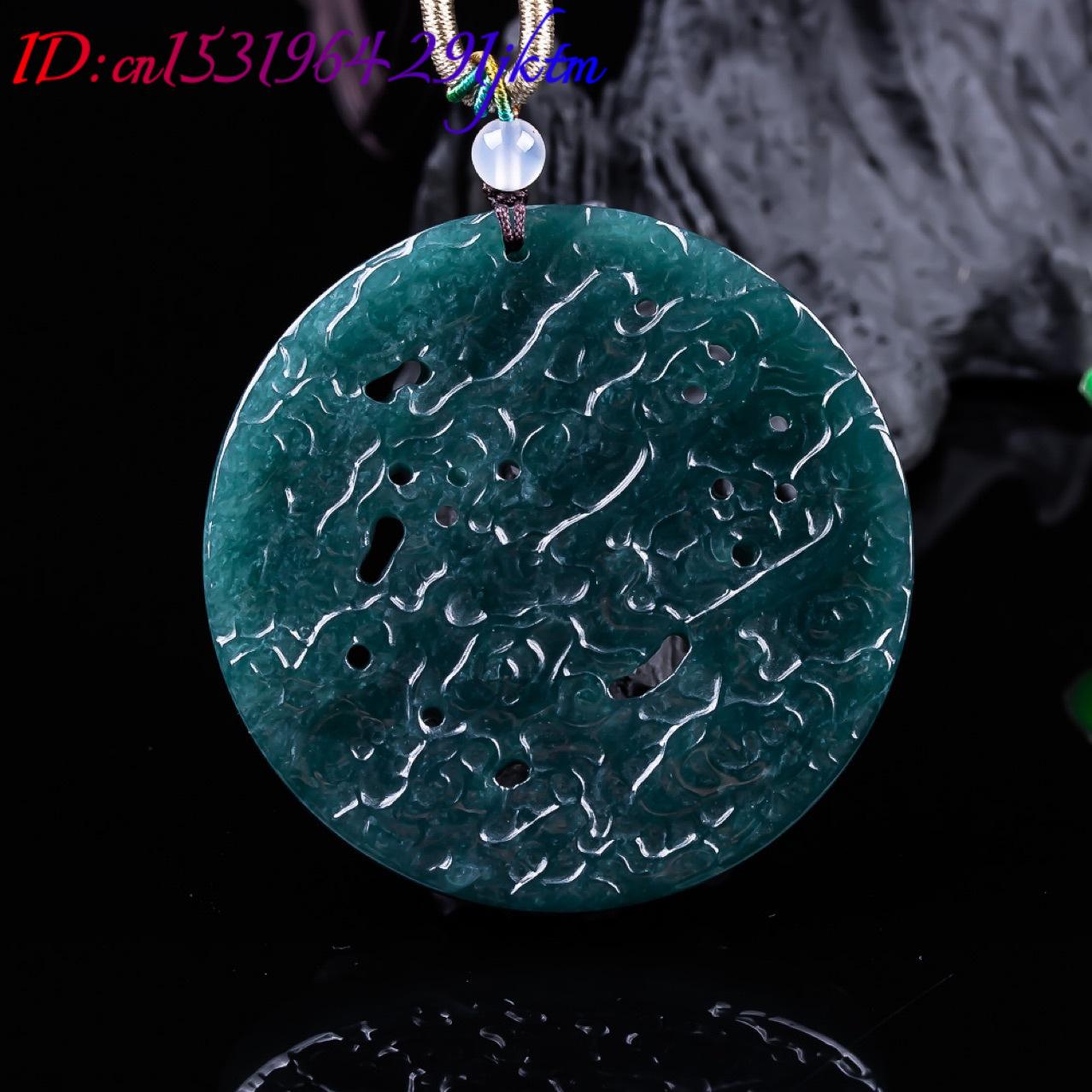 Burmese Jadeite Dragon Pendant - Usa Vintage Fashion 评论和价格
