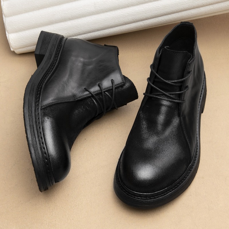 Vintage Mens Genuine Leather B - Vintage Fashion For Mens 评论和价格