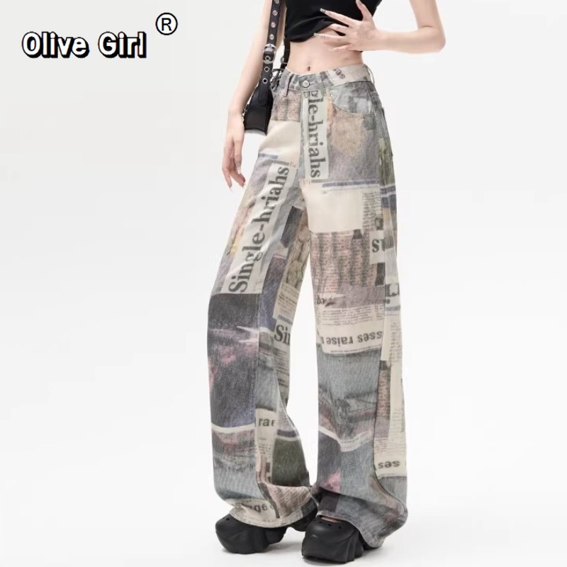 Olivegirl Women's Denim Pants  - Mom Jean High Rise 评论和价格