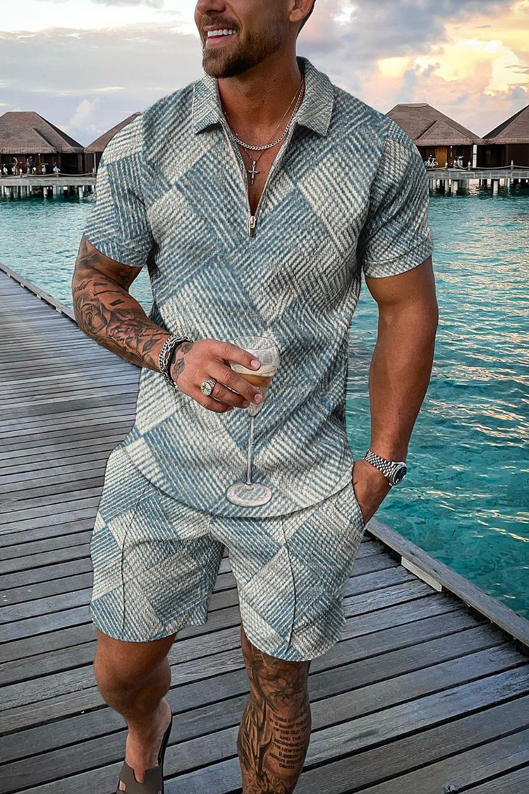 Vintage Men's Summer Casual Po - Vintage Fashion For Mens 评论和价格
