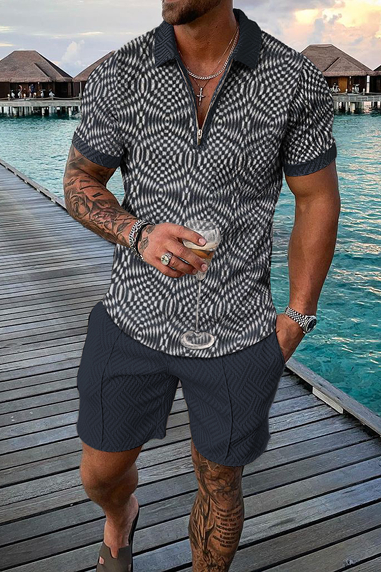 Vintage Men's Summer Casual Po - Vintage Fashion For Mens 评论和价格
