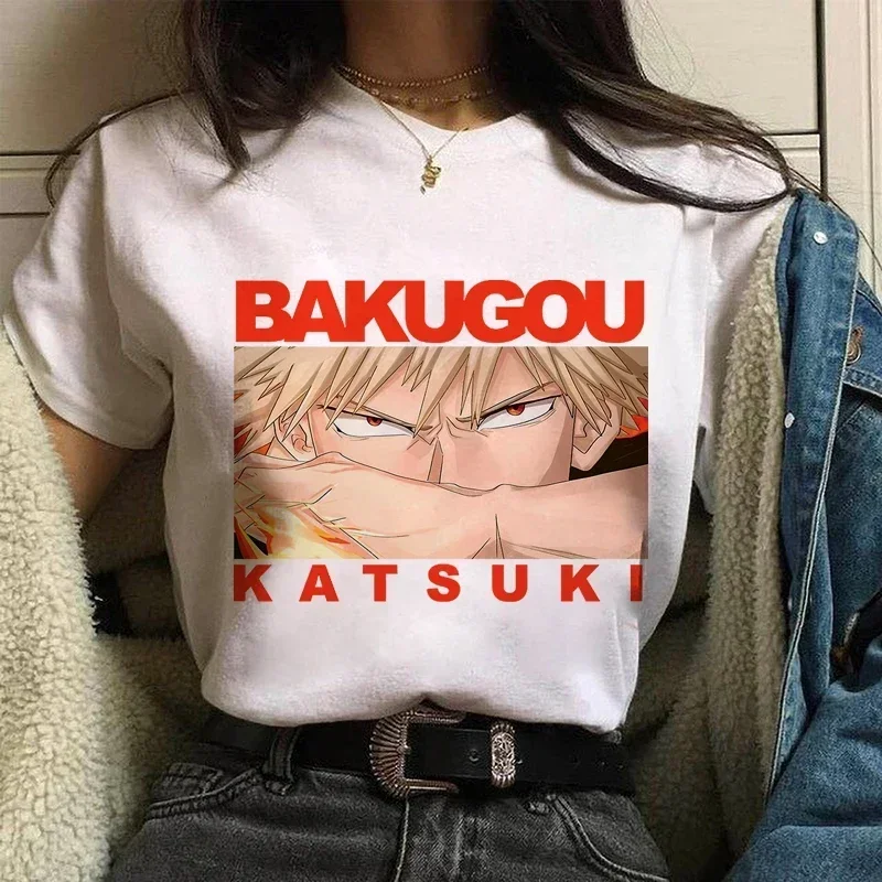 Katsuki Bakugo Women Anime t s - Tie Dye Shirt Vintage 评论和价格